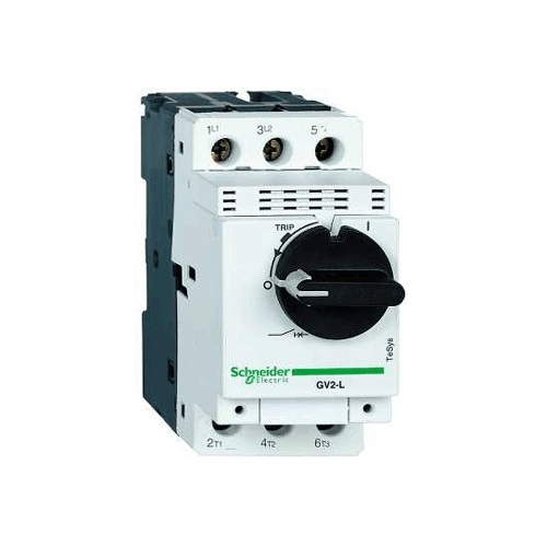 Cầu Dao Bảo Vệ Động Cơ 3P  6.3A, Schneider GV2L10