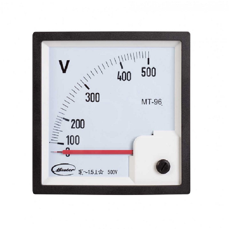Đồng Hồ Đo Volt Class 1.5, Size 96x96, MT-96-500V Master