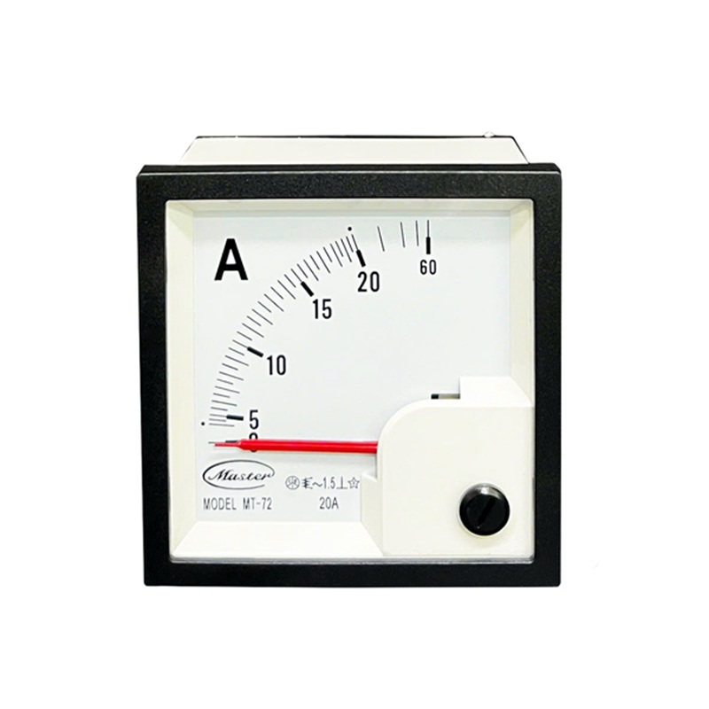 Đồng hồ Ampe trực tiếp 40A Size 72x72, IP65, MT-72-40A-IP65 Master