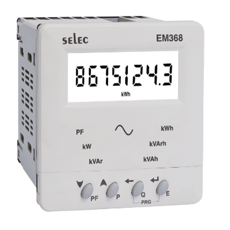 Đồng hồ đo điện năng, EM368-C (96x96) Selec
