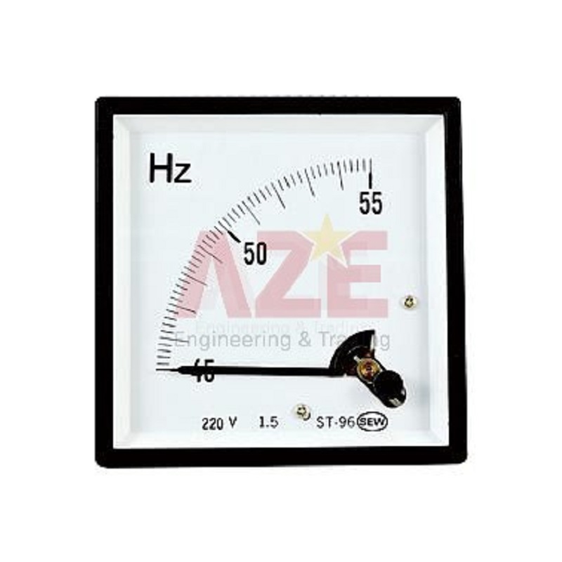 Đồng hồ tần số 45-65Hz, Class 1.5, Size 96x96, MT-96 45-65Hz Master