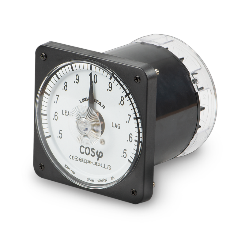 ĐỒNG HỒ ĐO HỆ SỐ CÔNG SUẤT (KHÔNG CÂN BẰNG) - 11
loại 380/√3V 5A Lightstar