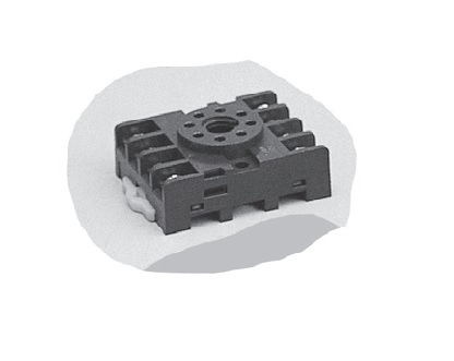 Đế Relay 8 chân tròn 10A 8P