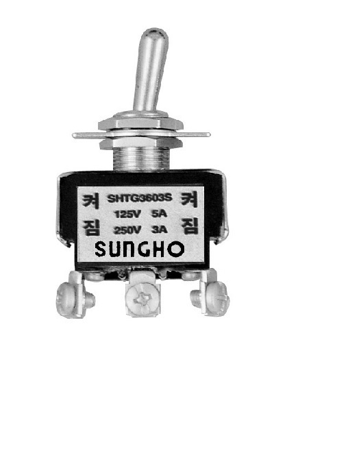 Công Tắc Chân Bắn Vít 250VAC 10A ON- OFF ON