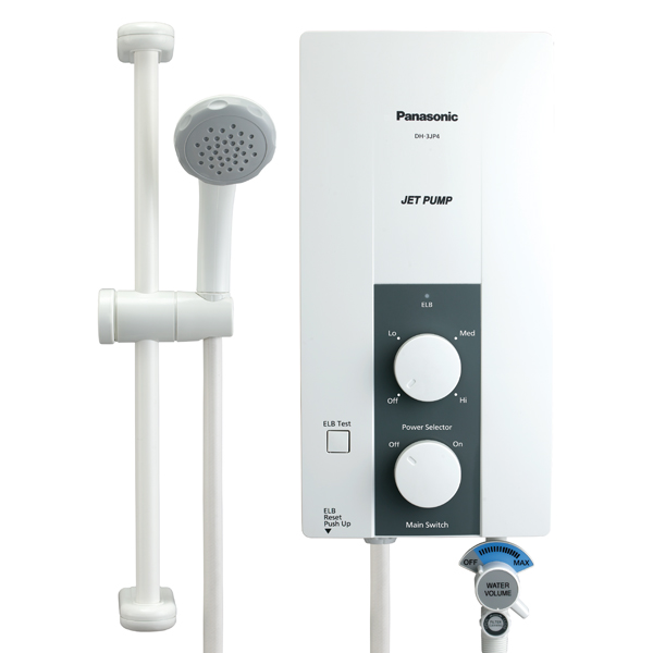 Máy Nước Nóng Có Bơm Trợ Lực PANASONIC DH-3RP2VK (màu đen)