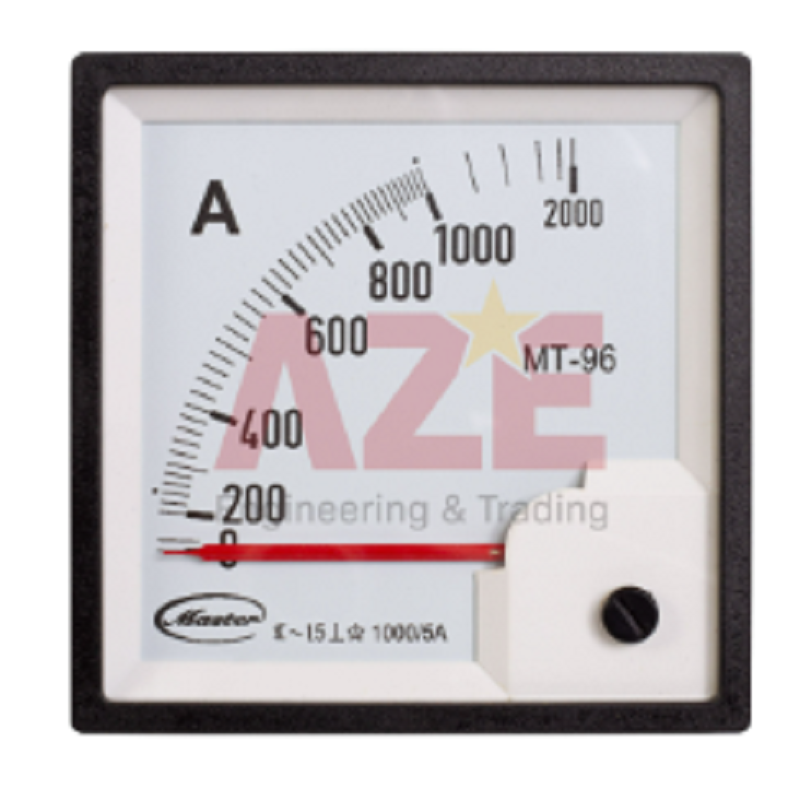 Đồng hồ Ampe 250/5A Size 72x72, MT-72-250/5A Master