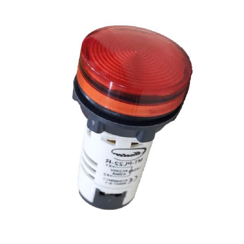 Đèn báo pha Đỏ 110VAC/DC,MT-PL22-R-110VAC/DC Master