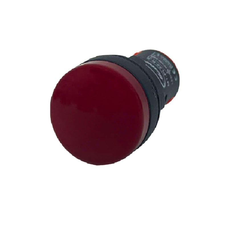Đèn báo pha Đỏ 220V, MT-PL22-R-S MASTER 