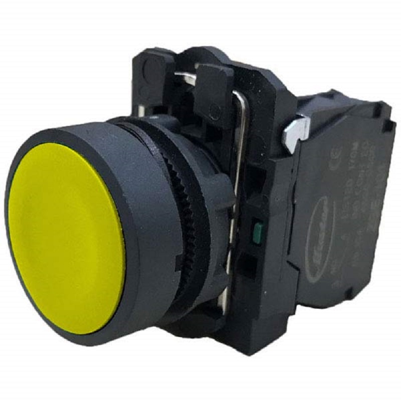 Nút nhấn RESET (1NO, VÀNG), MT-PY-A101-MT Master