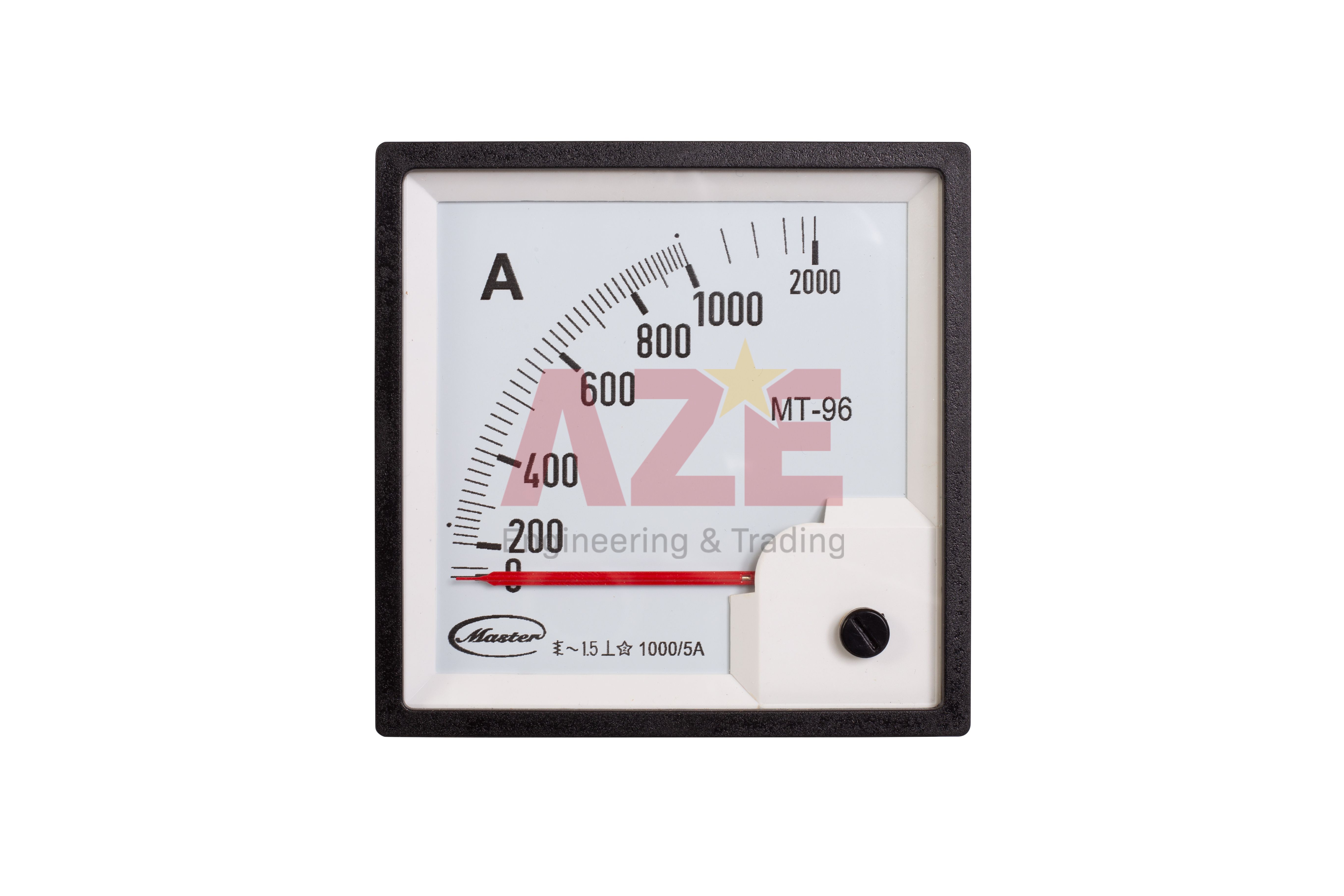 Đồng hồ Ampe 100/5A Size 72x72, MT-72-100/5A, Master