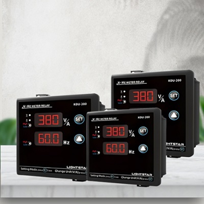 MÁY ĐO BẢNG V, Hz (100x100) V, Hz, A + DO (OVR, UVR, OFR, UFR)