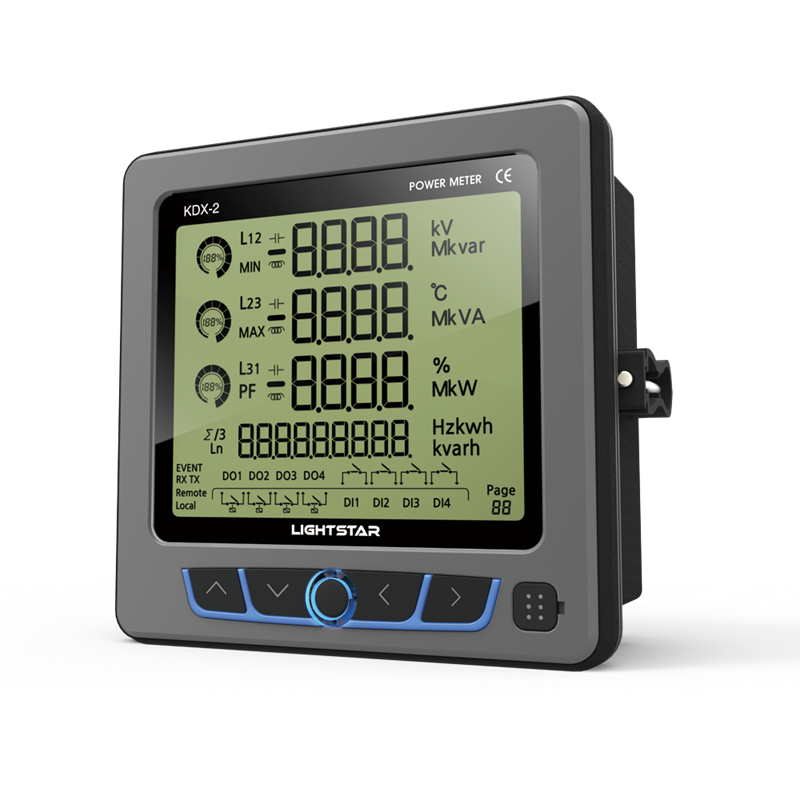 MÁY ĐO CÔNG SUẤT MUI (144x144) KDX-200 +DI,DO,Temp